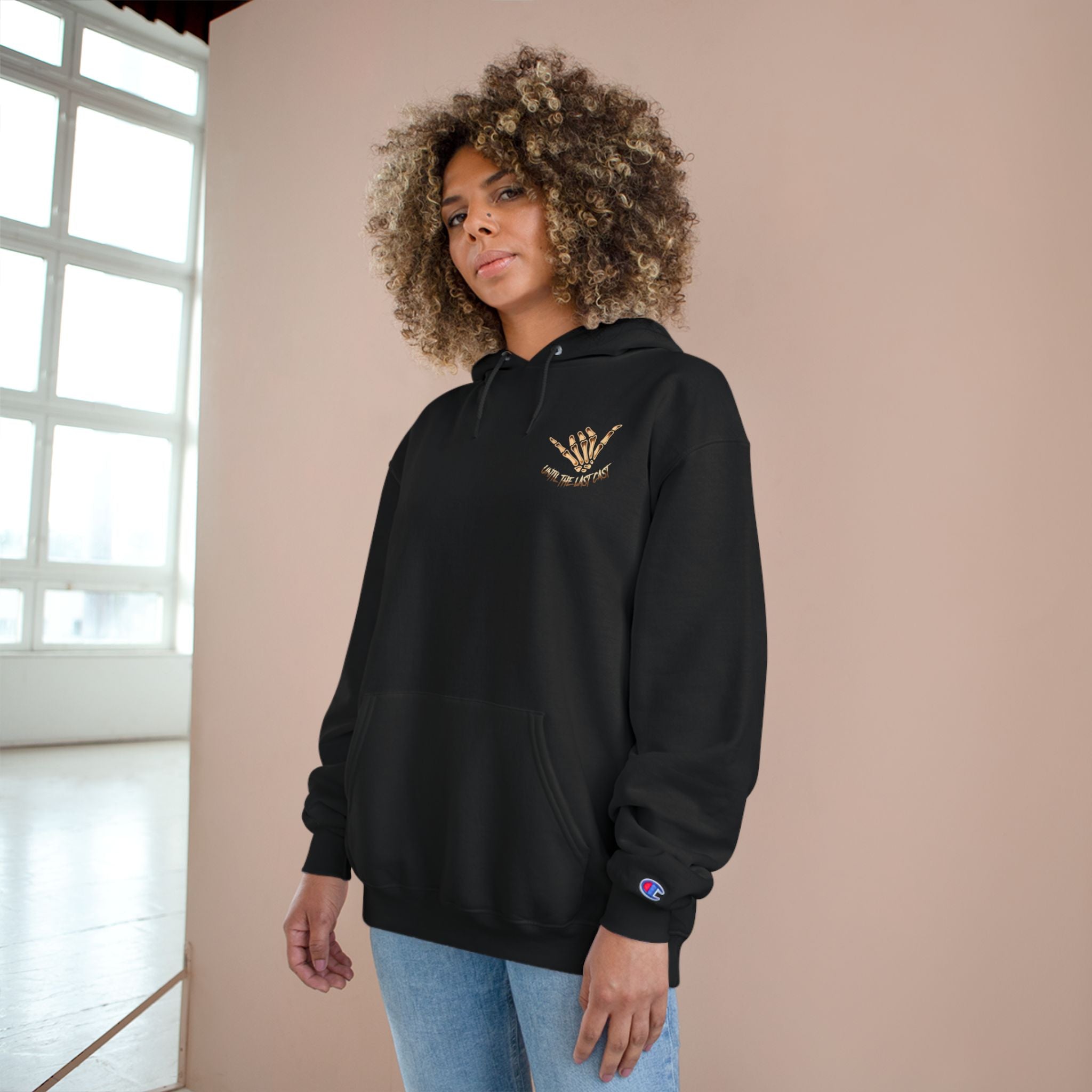 Until The Last Cast - Till Death We Fish - Champion Hoodie