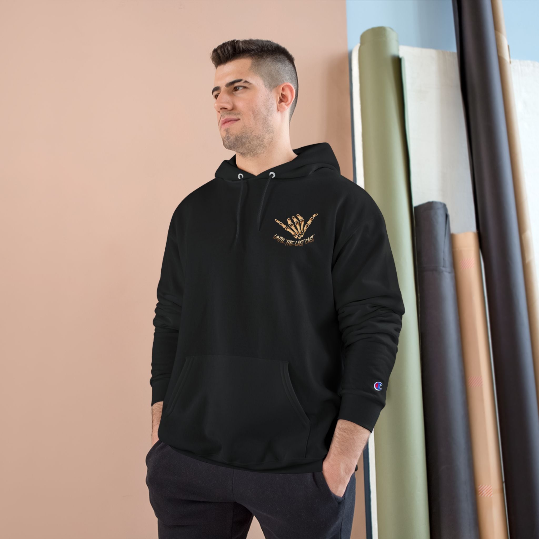 Until The Last Cast - Till Death We Fish - Champion Hoodie